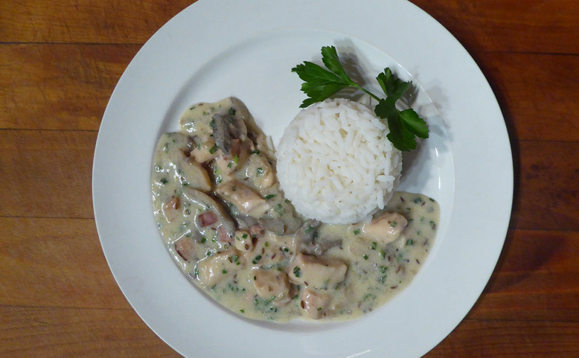 Chicken sauté with mushrooms | Variations on chicken breasts