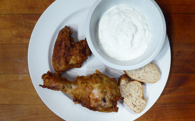 White quick dip | The chicken and otherwise