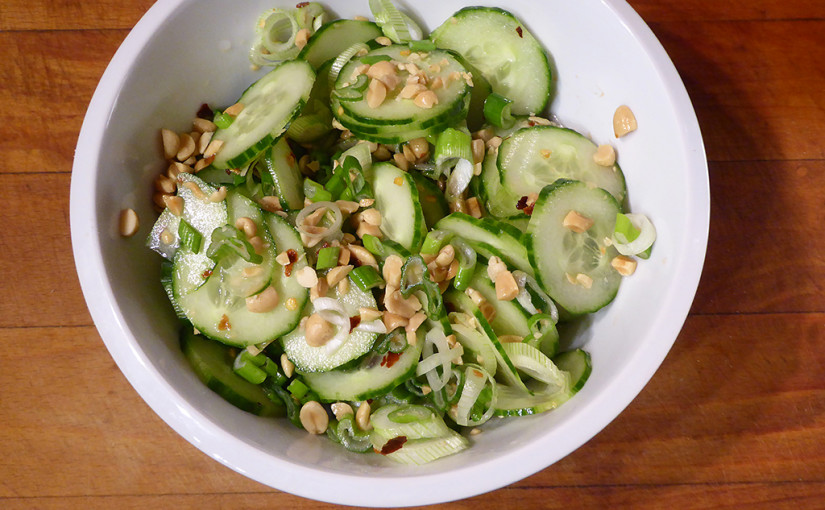 Thai cucumber salad