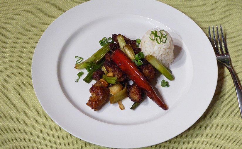 Crunchy and crispy chilli chicken | Just one pan - wok