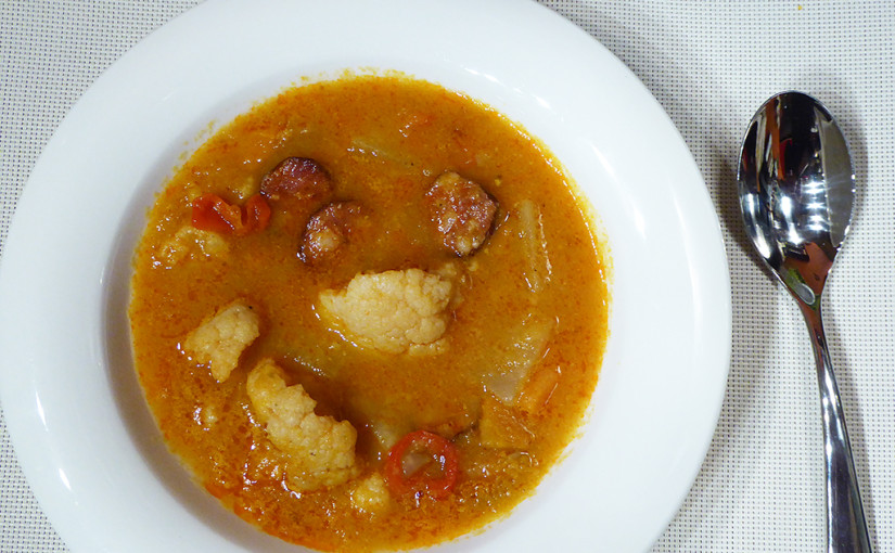 Divoká kedlubnová polévka | Kdopak by se ohně bál