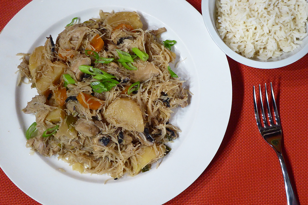 Kuře dušené se zeleninou