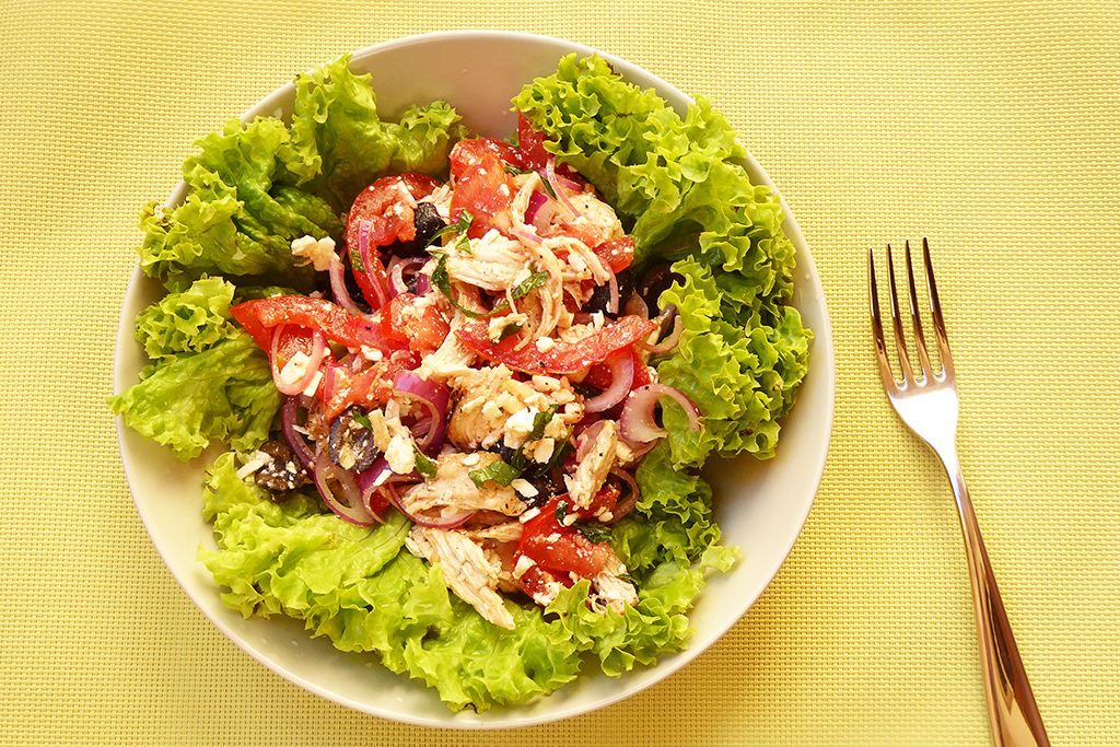 Skorořecký kuřecí salát