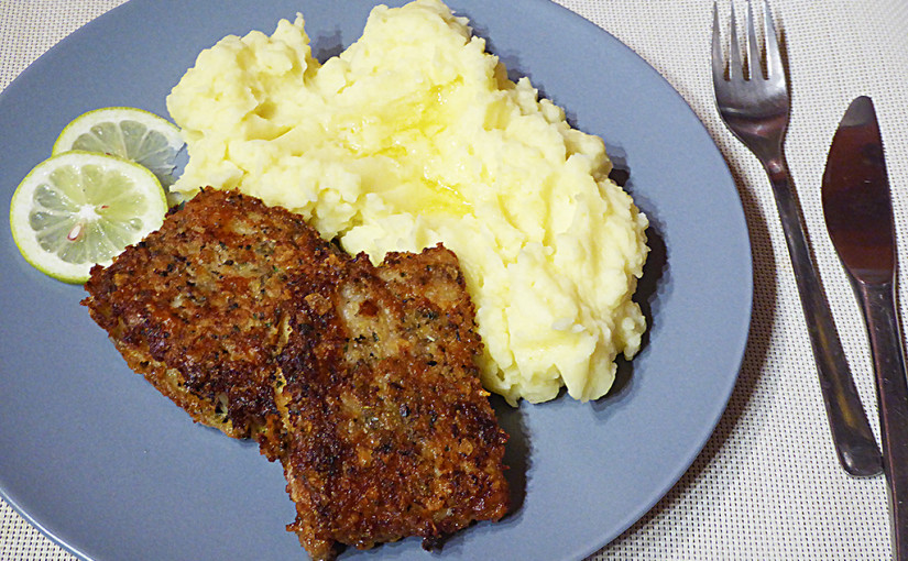 Serve steak with mashed