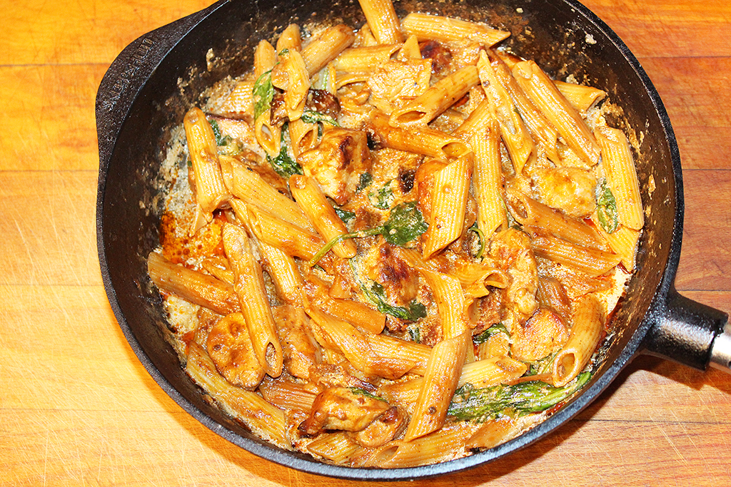 Kuře s penne