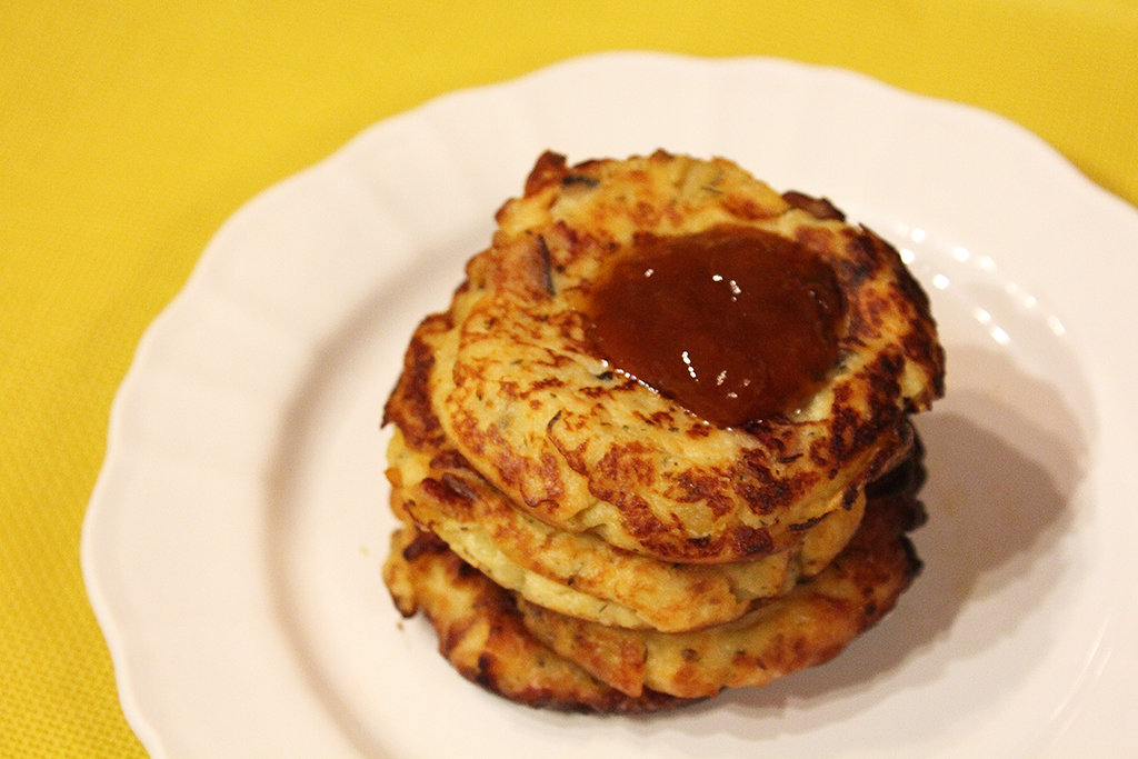 Placičky z bramborové kaše