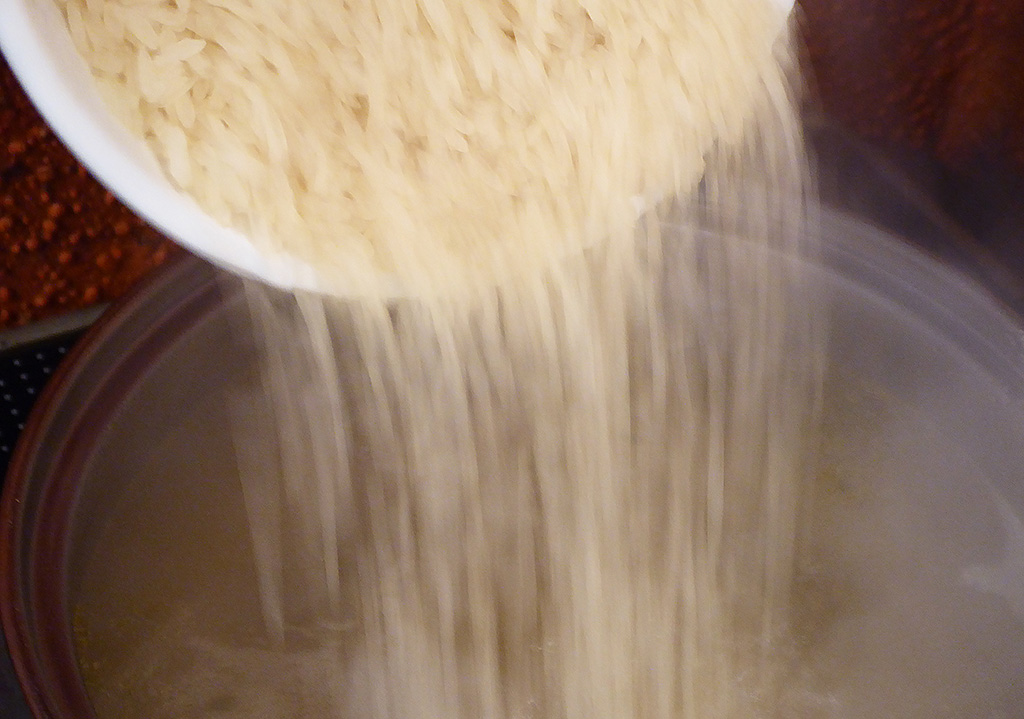 Příprava rýže