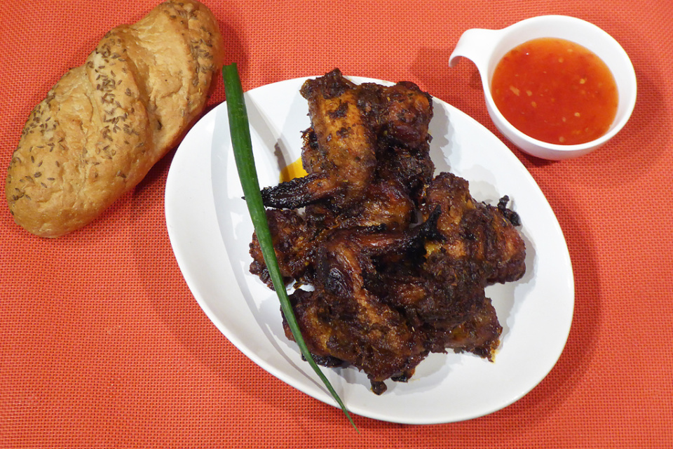 Podáváme s chilli omáčkou a dalamánkem