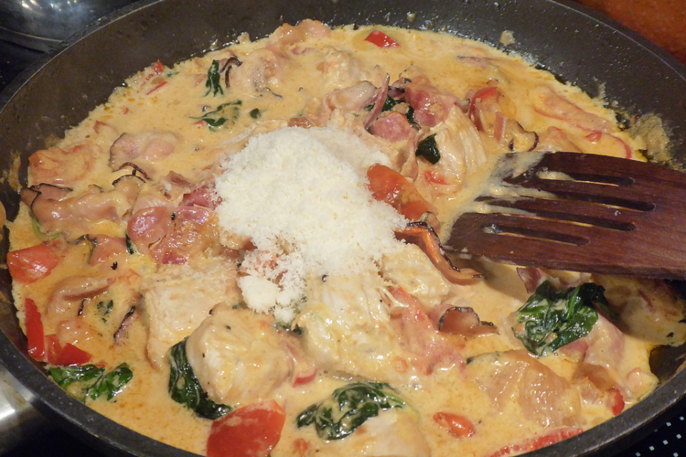 Přidáme parmezán