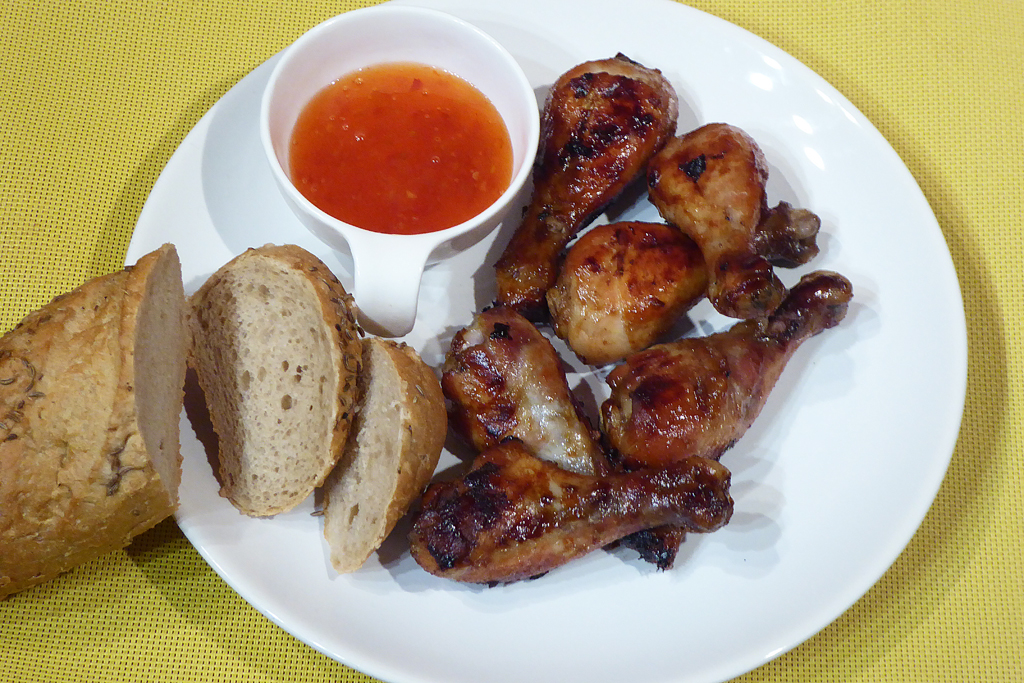 Medové kuřecí paličky