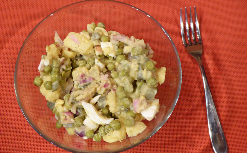 Viennese potato salad | Lightweight and without mayonnaise