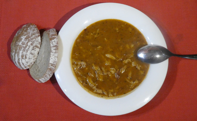 Tripe soup / Carried over the roots