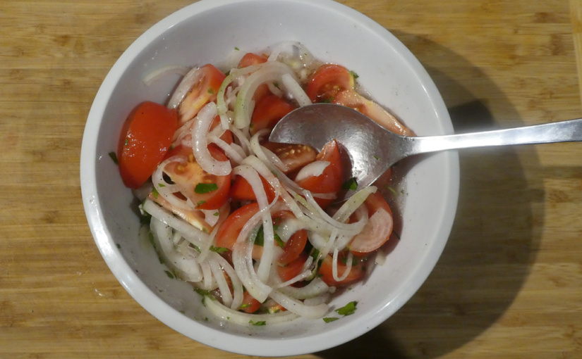 Tomato salad | Lehký a snadný